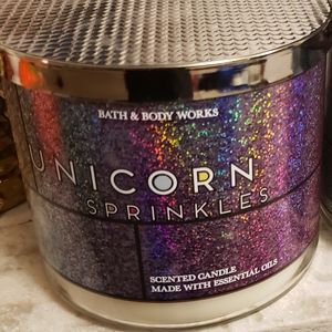 Bath & Body Works Unicorn Sprinkles Candle